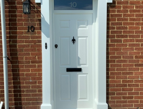Supply and fit of a composite door in Shepperton