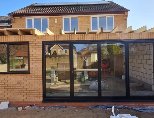 Supply and Fit of Origin Bifold Doors & Window in Northampton