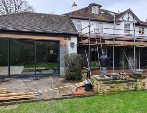 Supply and Installation of Origin OS29 patio sliding doors in Bookham
